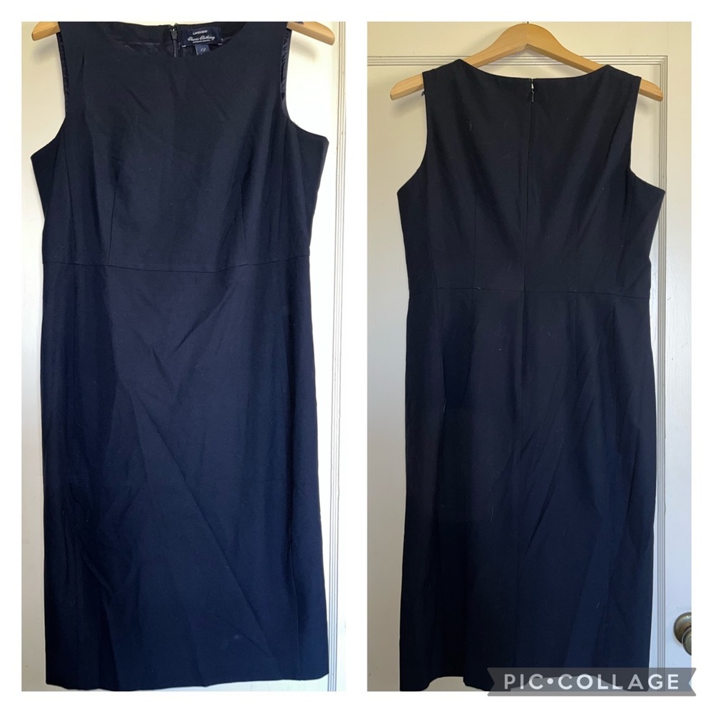 Lands’ End Classic Black Sheath. Size 12. Excellent Condition.